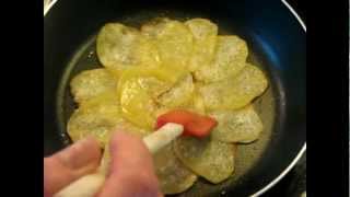 Potato Galette classic French garnish professional cooking recipe [upl. by Skye]