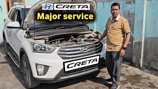 Hyundai Creta petrol Major Service [upl. by Mars]