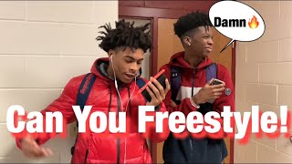 Asking High school Rappers To Freestyle one of them gets a record deal [upl. by Petes930]