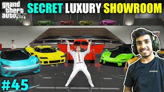 MY SECRET LUXURY CAR SHOWROOM  GTA V GAMEPLAY 45 [upl. by Pritchett]