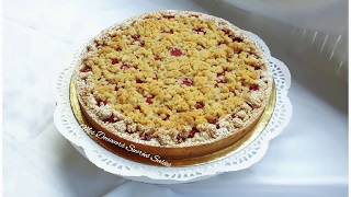 Tarte crumble aux framboises [upl. by Ijuy]