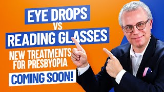 Presbyopia Correction Eye Drops Vs Reading Glasses  Presbyopia Treatment [upl. by Bresee]