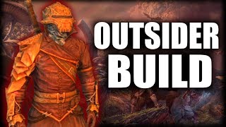 Skyrim SE Builds  The Outsider  Dunmer Dragonborn Build [upl. by Mame951]