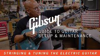 How To Change Guitar Strings amp Tune Your Electric Guitar [upl. by Boles954]