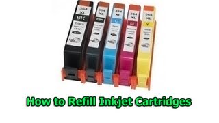 How to Refill Inkjet Cartridges [upl. by Huda]