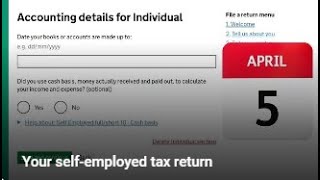 Your selfemployed tax return [upl. by Tezile]