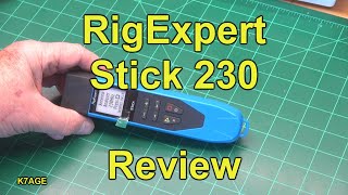 RigExpert Stick 230 Antenna Analyzer Review [upl. by Milissa405]