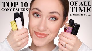 The TOP 10 concealers according to YOU 😱 [upl. by Nohj375]