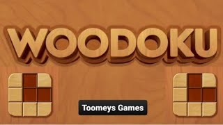 Woodoku Gameplay  Wood Block Puzzle Game [upl. by Xavier378]