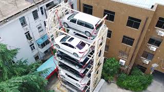 Vertical rotary car parking system [upl. by Annuahs]