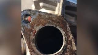 How to remove and clean Egr Volvo 16 D  Diesel [upl. by Wilkens]