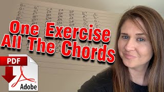 One Exercise  All The Chords [upl. by Chrysa608]