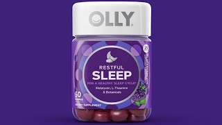 PRODUCT REVIEW Olly Restful Sleep Gummies [upl. by Nivets241]