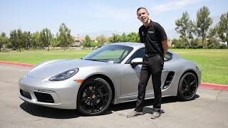 2021 Porsche 718 Cayman Walkaround  Review [upl. by Nylyahs394]