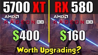 RX 580 vs RX 5700 XT  Worth Upgrading [upl. by Ianthe]