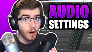 BEST OBS Audio Settings For Streaming amp Recording 2021 [upl. by Brackely]