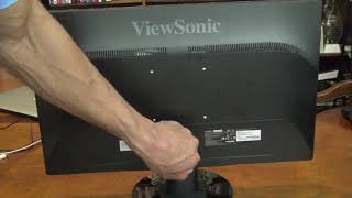 ViewSonic VA2446mh LED Monitor Thorough Overview [upl. by Coop]