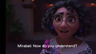 Mirabel and Abuelas argument REVERSED with subtitles✨ [upl. by Mercer]