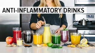 8 ANTIINFLAMMATORY DRINKS  to enjoy for health amp wellness [upl. by Hancock707]