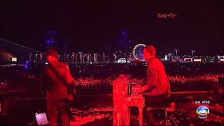 Coldplay  Clocks  Rock in Rio 2011 Brazil HD [upl. by Anahsed254]