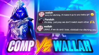 WALLAH DITCHED ME IN RANKED JUST TO MATCH ME AND LOSE [upl. by Celestyn]