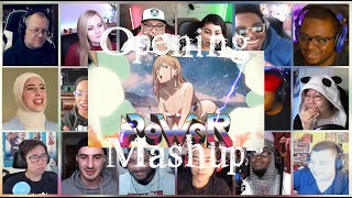 Chainsaw Man Opening Reaction Mashup [upl. by Anaujnas]