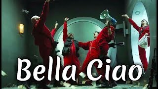 BELLA CIAO  La Casa de Papel ORIGINAL SONG amp DANCE SCENE [upl. by Alohcin]