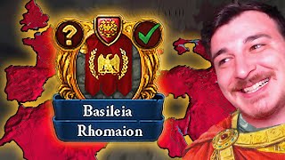 Restoring ROMAN EMPIRE as Byzantium in EU4 [upl. by Keung151]