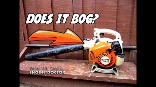 Fix A Stihl Leaf Blower That Bogs Down [upl. by Norene]