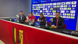 Korona Kielce – konferencja prasowa [upl. by Kali782]