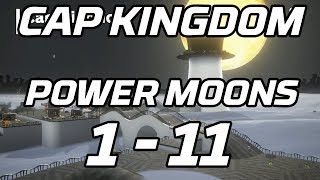 Super Mario Odyssey Cap Kingdom Power Moons 1  11 Guide [upl. by Tannie]