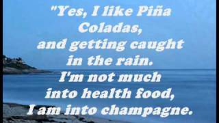 Rupert Holmes  EscapeThe Pina Colada Song Lyrics [upl. by Cristoforo422]