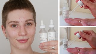 How to use The Ordinary Hyaluronic Acid and Niacinamide [upl. by Lehcor]