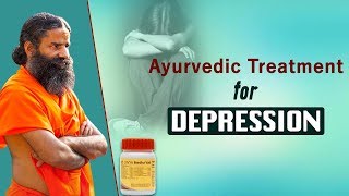 Ayurvedic Treatment for Depression  Swami Ramdev [upl. by Lauralee]