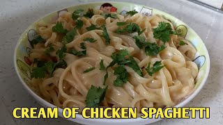 HOW TO MAKE CREAM CHICKEN PASTA CAMPBELLs RECIPE Quick and Easy [upl. by Luciano712]