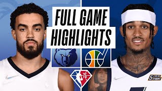 GRIZZLIES at JAZZ  FULL GAME HIGHLIGHTS  April 5 2022 [upl. by Sucramaj]