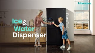 Hisense  PureFlat Ice amp Water Dispenser [upl. by Heinrich]