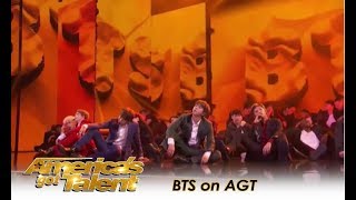 BTS on Americas Got Talent FULL Performance [upl. by Engedus]