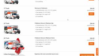 Which Size U Haul Truck Should You Rent [upl. by Eisus181]