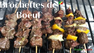 Brochettes de Boeuf bien Tendre Made in Congo 🇨🇬 CookWithme [upl. by Isacco]