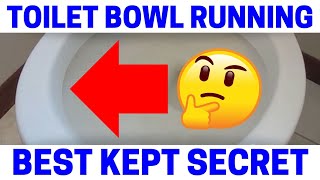 Toilet Bowl Water Keeps Running  Easy Fix [upl. by Ahtnammas]