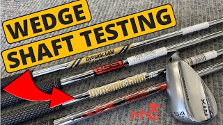 TESTING DIFFERENCE WEDGE SHAFTS [upl. by Eelta]