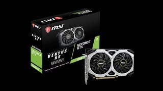 MSI GeForce GTX 1660 Ti VENTUS XS 6G OC Graphics Card Unboxing and Overview [upl. by Dareece]