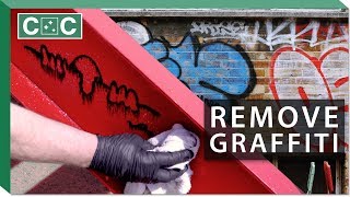 How to Remove Graffiti  Clean Care [upl. by Zobias]