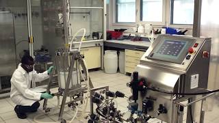 Automated packing  Prochrom®Bio chromatography column [upl. by Sula430]