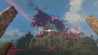 Zelda Breath of the Wild Ganon Final Boss Fight [upl. by Adnav]