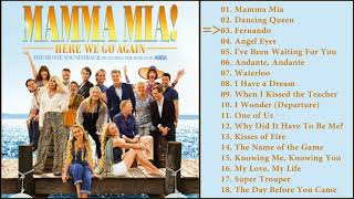 Mamma Mia 2 Here We Go Again ABBA Full soundtrack Cover Songs 2018 [upl. by Assiled680]