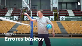 Errores básicos  Voleibol [upl. by Ahsemaj]