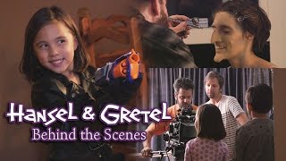 Hansel amp Gretel BEHIND THE SCENES  Maker Tales ft EvanTubeHD amp JillianTubeHD [upl. by Okia]