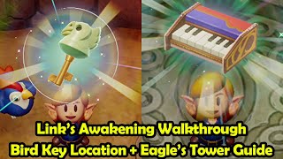 Eagles Tower Walkthrough  Bird Key Location  The Legend of Zelda Links Awakening Switch [upl. by Norret]